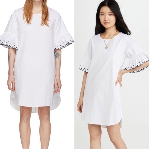 See By Chloe Dresses & Skirts - See By Chloe White embroidered dress size 42